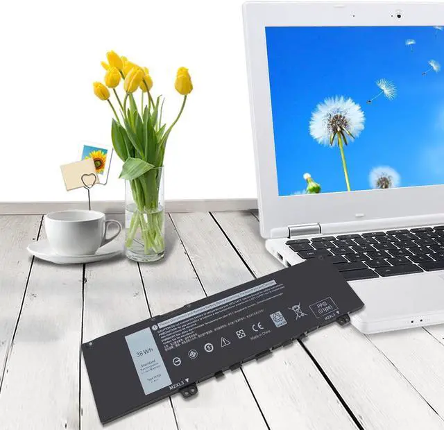 Alt view image 6 of 7 - 38Wh F62G0 Laptop Battery Fit for Dell Inspiron 13 7000 7373 7386 2 in 1 7370 7380 5370 P91G P83G P87G P91G001 P83G001 P83G002 P87G001 F62GO RPJC3 39DY5 039DY5 0RPJC3 Vostro 5370 C-BPD85-02