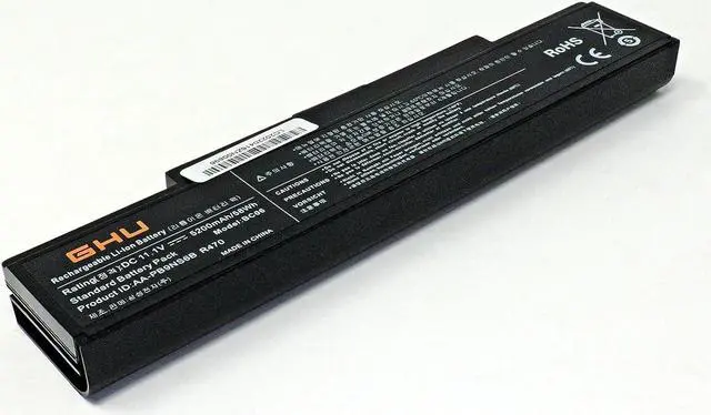 Alt view image 3 of 7 - GHU New Battery AA-PB9NC6B 58 Wh for Samsung R429 R465 R465H R466 R520H R522H R530 AA-PB9MC6B AA-PB9NC6W AA-PB9NS6B R720 AA-PB9MC6W AA-PB9NC5B AA-PB9NC6B AA-PB9NC6W/E AA-PB9NS6B PB9NS6B AA-PB9NS6W