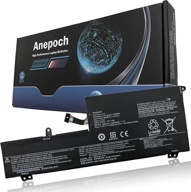Main image of L16C6PC1 Laptop Battery Replacement for Lenovo Yoga 720 720-15 720-15Ikb Series Notebook L16M6PC1 L16L6PC1 5B10M53745 5B10M53743 5B10M53744 11.52V 72Wh 6268mAh