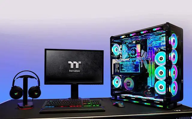 Alt view image 7 of 7 - Thermaltake Core P8 Tempered Glass E-ATX Full-Tower Chassis Computer Case CA-1Q2-00M1WN-00, Black