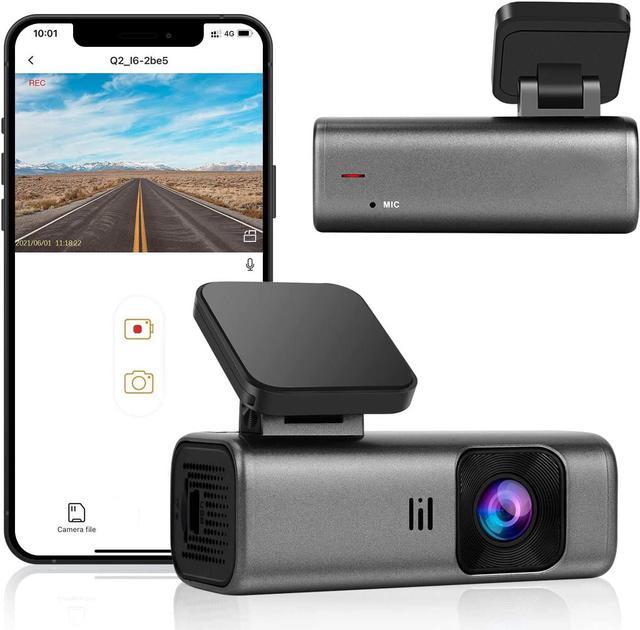 Dash Cam 2K WiFi 1440P Car Dash Cam Front, Dash Camera for Cars, Dashboard  Camera Recorder with Super Night Vision, 170° Wide Angle, WDR, Loop  Recording, G-Sensor, Parking Monitor, Voice Broadcast 