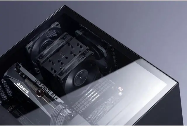 Alt view image 3 of 7 - Noctua NH-U12A chromax.black, 120mm Single-Tower CPU Cooler (Black)