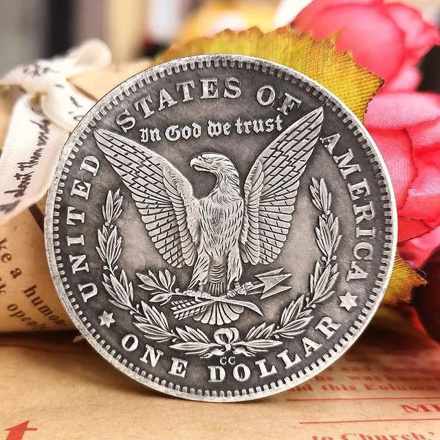 Alt view image 2 of 5 - Pin Up Girls Coin Funny  US One-Dollar Hobo Coin Challenge Coin Sexy Coin for Funny