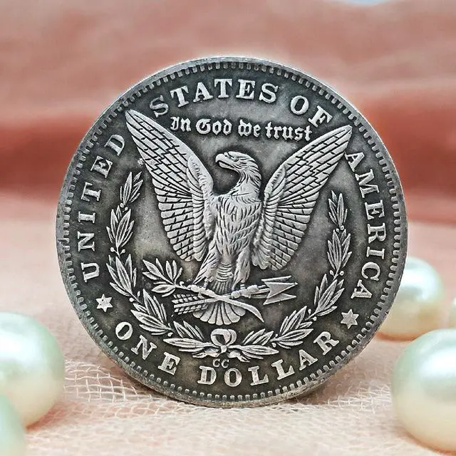 Alt view image 4 of 7 - Sexy Girl Coin Challenge Coin US One Dollar Hobo Art Coin