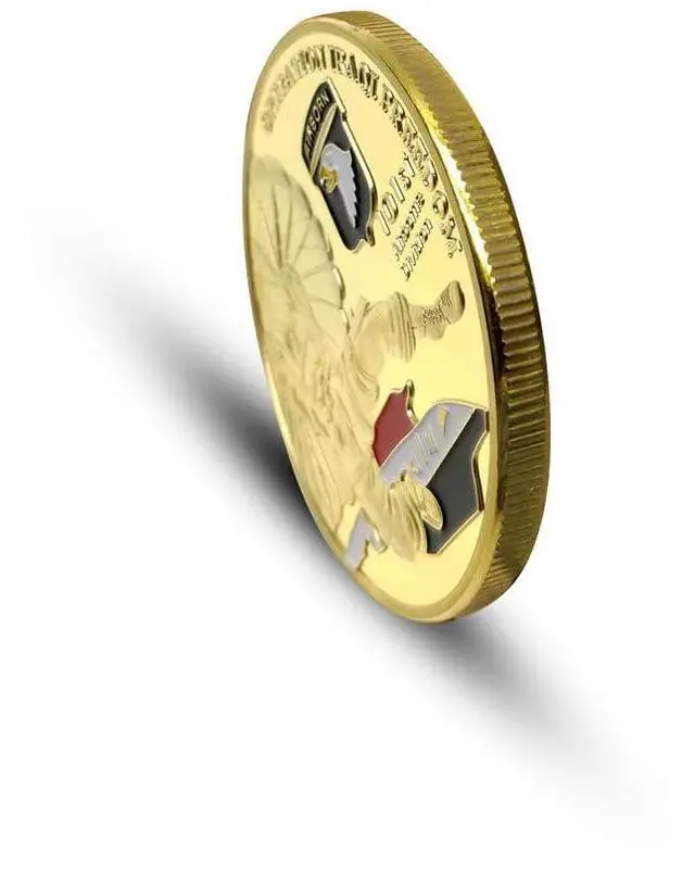 Alt view image 5 of 7 - 101st Airborne Division Challenge Coin Metal Coins Military Collectible for Men Gift