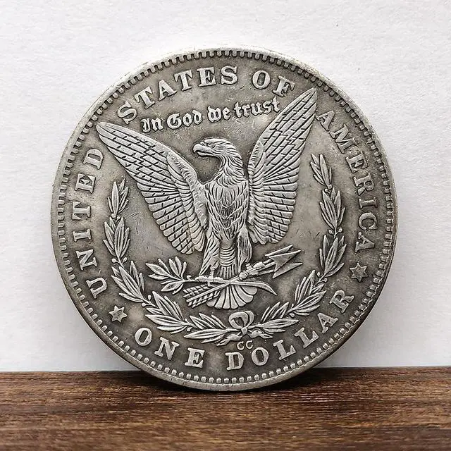 Alt view image 4 of 4 - Ancient Egypt Anubis Pharaoh Hobo Coin Nickel Horus 1899 Replica-Morgan Commemorative Art Souvenir