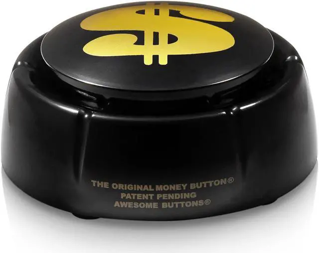 Alt view image 5 of 6 - The Original Money Button Novelty Toy - Plays The Word Money 15 Different Ways, Coolness for Your Desk