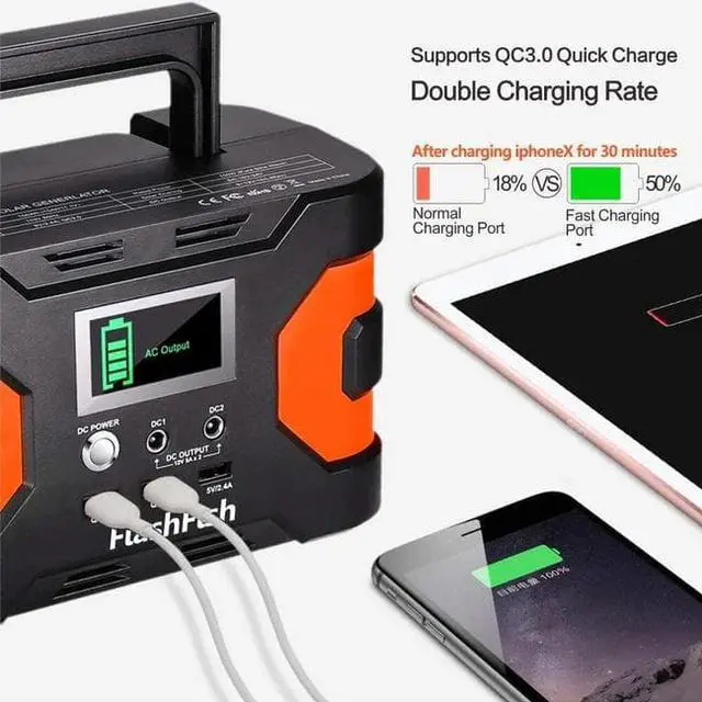 Alt view image 5 of 6 - 200W Peak Power Station EA150-US Socket (110V)