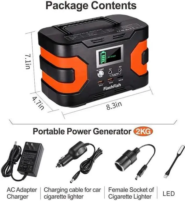 Alt view image 6 of 6 - 200W Peak Power Station EA150-US Socket (110V)