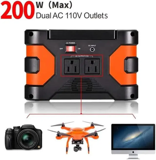 Alt view image 4 of 6 - 200W Peak Power Station EA150-US Socket (110V)