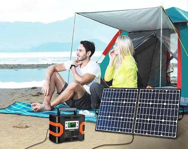 Alt view image 4 of 7 - 100W 18V Portable Solar Panel
