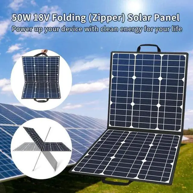 Alt view image 4 of 7 - Solar Generator (Flashfish E200 + Flashfish SP50)