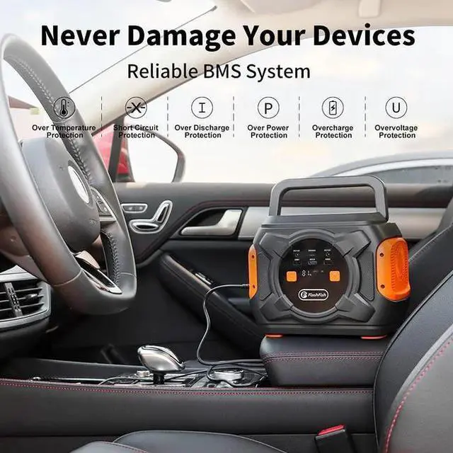 Alt view image 5 of 5 - Solar Generator (Flashfish A301 + Flashfish SP100)