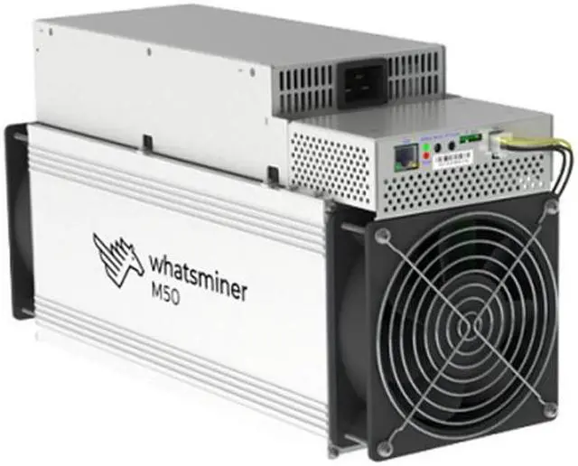 Main image of Whatsminer M50 Serials M50 achieve 112 TH/s at 29 J/T With PSU