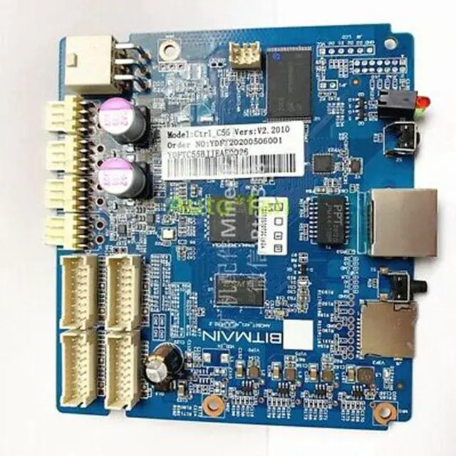 Alt view image 2 of 4 - Antminer S19 Pro Xilinx 7007 control board C55