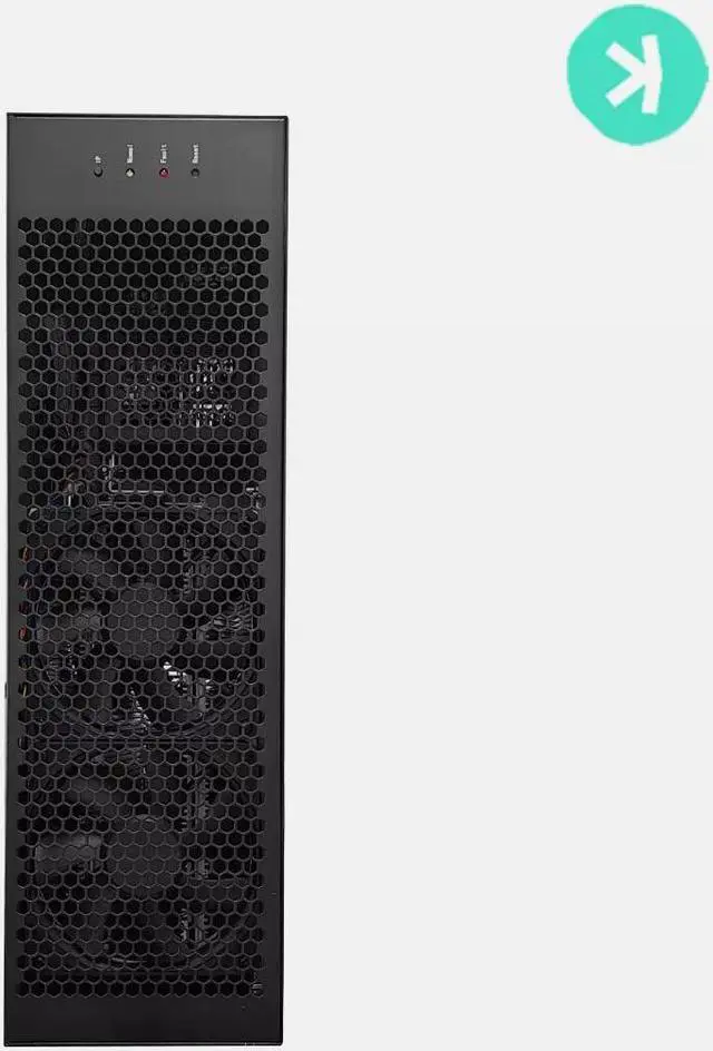 Alt view image 4 of 7 - Gold-shell E-KA1M Kaspa Miner 5.5Th/s 1800W power consumption