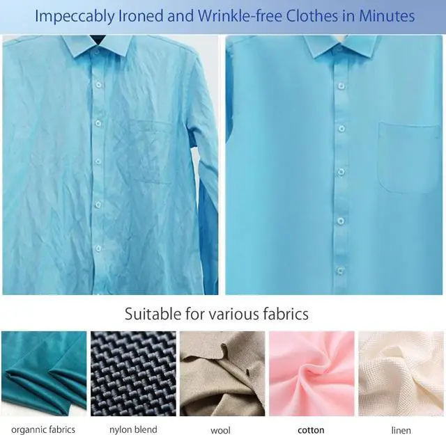 Alt view image 6 of 7 - KONKA Handheld Fabric Steamer 140ml Iron Steamer for Clothes Portable steam iron 25 Seconds Fast-Heat 1200W Powerful Garment Steamer for Home Travelling steamer steaming iron clothes steamer hanging f