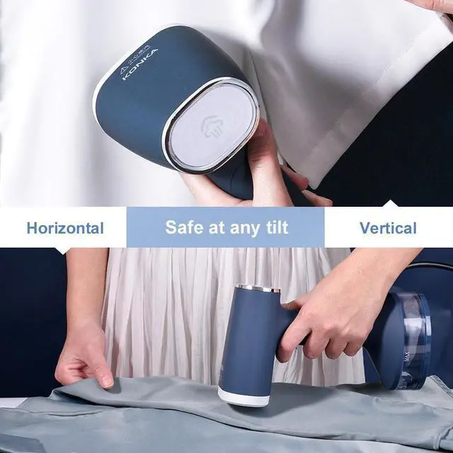 Alt view image 5 of 7 - KONKA Handheld Fabric Steamer 140ml Iron Steamer for Clothes Portable steam iron 25 Seconds Fast-Heat 1200W Powerful Garment Steamer for Home Travelling steamer steaming iron clothes steamer hanging f