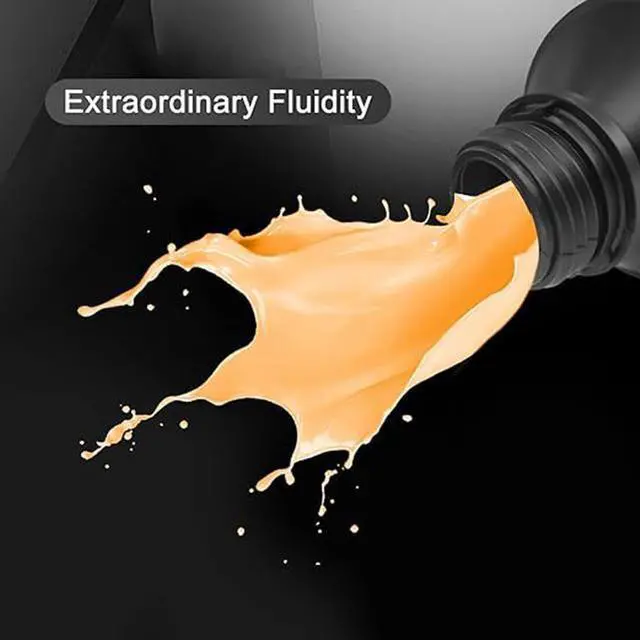 Alt view image 3 of 7 - ApexMaker 3D Printer Resin, 1000g, High Precision, Low Odor, Quick Curing Standard Photopolymer Resin, 385-405nm UV Curing 3D Printing Liquid Photopolymer Resin for LCD DLP SLA 3D Printer-Orange