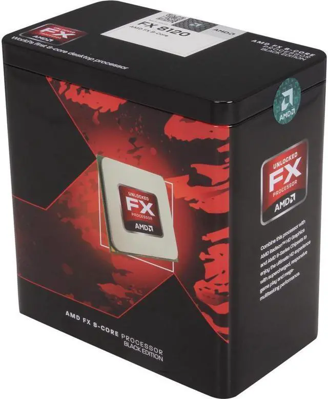 Main image of FX-8120 - FX-Series Zambezi 8-Core 3.1 GHz Socket AM3+ 125W