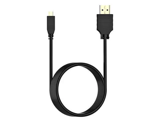 Alt view image 7 of 7 - Micro HDMI to HDMI Cable, Rankie High-Speed HDMI to Micro HDMI HDTV Cable - 6FT Supports Ethernet, 3D, 4K and Audio Return