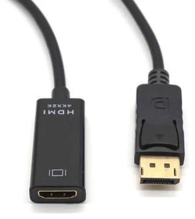 Alt view image 3 of 7 - 4K DP to HDMI Adapter Display Port Male To Female HDMI Cable Converter Adaptor For Projector Display Laptop TV 4K*2K