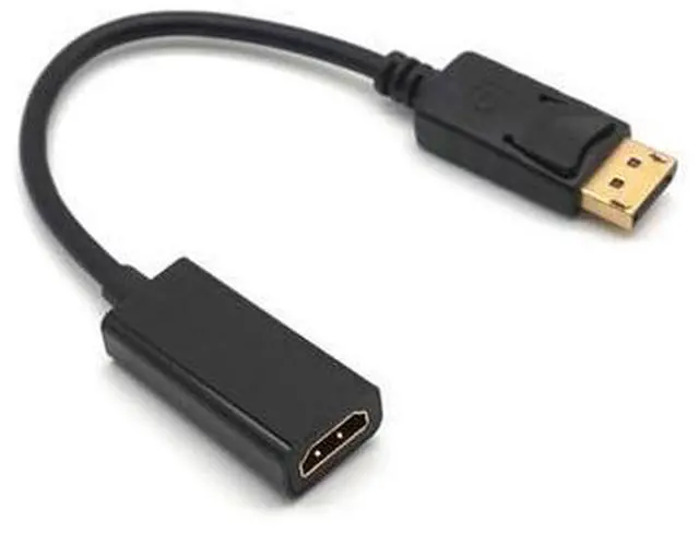 Alt view image 2 of 7 - 4K DP to HDMI Adapter Display Port Male To Female HDMI Cable Converter Adaptor For Projector Display Laptop TV 4K*2K
