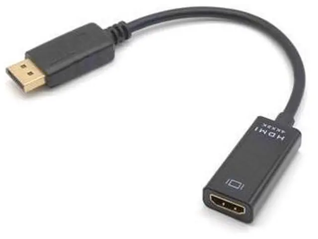 Alt view image 7 of 7 - 4K DP to HDMI Adapter Display Port Male To Female HDMI Cable Converter Adaptor For Projector Display Laptop TV 4K*2K