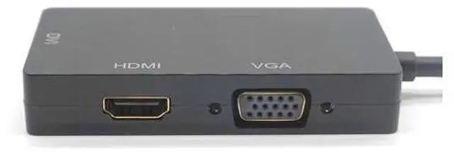 Alt view image 4 of 7 - 3 in 1 DisplayPort DP To HDMI DVI VGA Adapter Cable 1080P Display Port Converter Connector For PC Projector Laptop HDTV