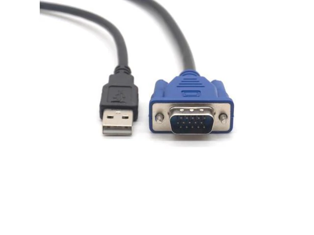 Alt view image 10 of 12 - Weastlinks DVI M1-DA 30+5 pin to VGA Dual link+ USB Projector cable 1.7m