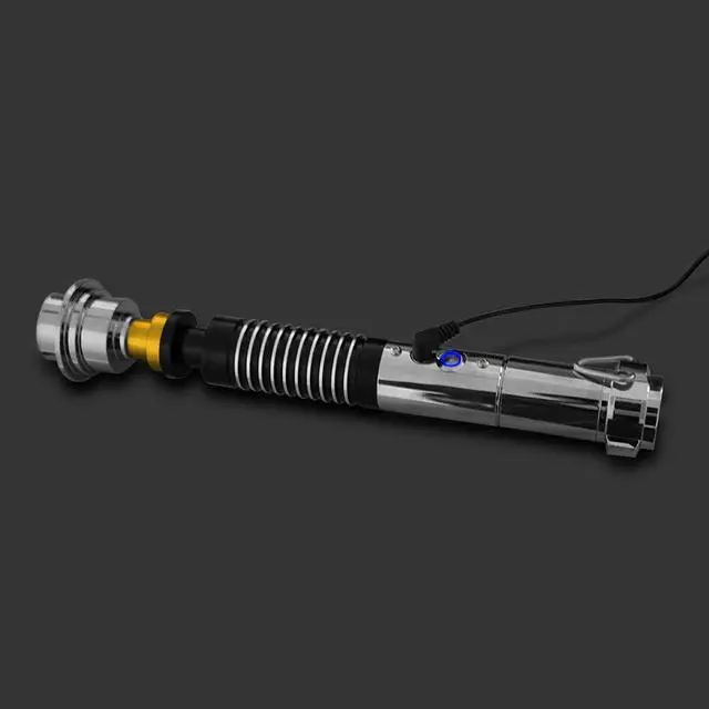 Alt view image 3 of 6 - Lightsaber RGB LED Light Saber,Force FX Metal Aluminum Hilt Heavy Dueling Blaster Sound Pruple