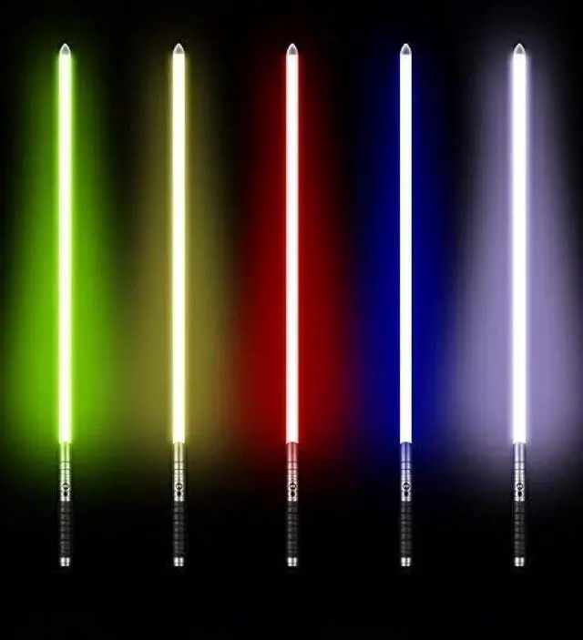 Alt view image 3 of 7 - RGB 11 Colors Changeable Metal Hilt Light Saber with 3 Mode Sound Force FX Dueling Lightsaber GunColorHilt