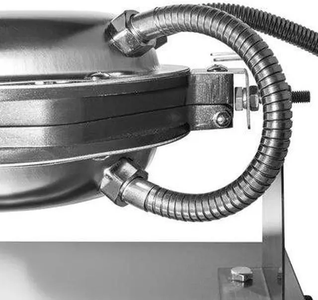 Alt view image 7 of 7 - Bubble Waffle Maker | Egg Waffle Maker | Professional Rotated Machine | Improved Digital Thermostat