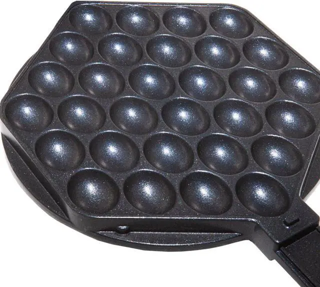 Alt view image 4 of 7 - P_FY6-M Bubble Waffle Maker | Egg Waffle Maker Mold | Replaceable 180 Degree Rotating Waffe Iron | Nonstick