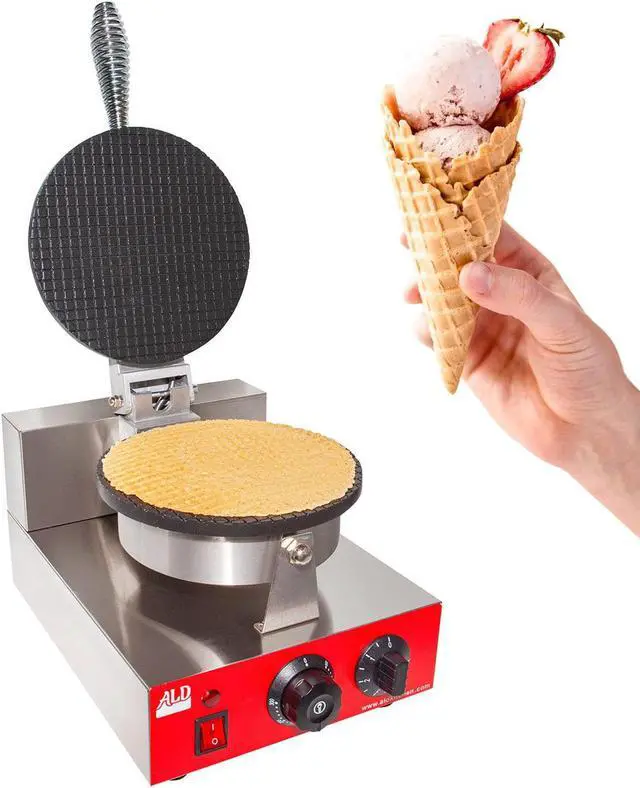 Main image of AR-HCB1 Waffle Cone Maker | Commercial Waffle Roll Maker | Nonstick Coating| Stainless Steel | 1.2kW