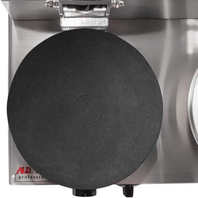 Alt view image 6 of 7 - AP-603 Waffle Cone Maker | Commercial Double Waffle Roll Maker | Stainless Steel | Nonstick Coating | 2kW