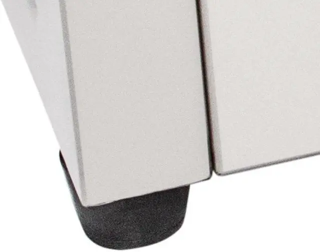 Alt view image 6 of 7 - AP-691 Double Panini Press | Half-Ribbed & Half-Flat Sandwich Maker | Cast-Iron Plates | Nonstick Coating