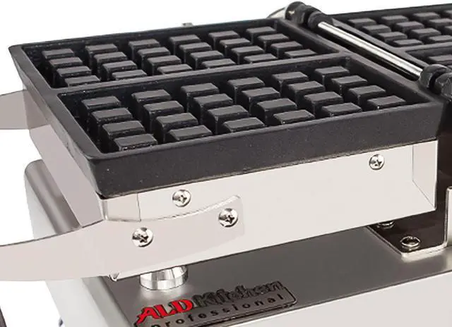 Alt view image 6 of 7 - AP-455 Waffle Maker with Nonstick Coating | Swing Type Belgian Waffle Iron | 2 Square-Shaped Waffles