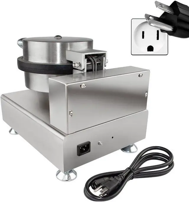 Alt view image 4 of 7 - AP-600 Waffle Cone Maker | Commercial Ice Cream Cone Maker | Stainless Steel | Nonstick | Manual Control