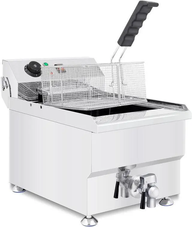 Alt view image 6 of 8 - AP-400 Deep Fryer Commercial | 17 L | Electric Oil Fryer | Snack Machine with Removable Basket