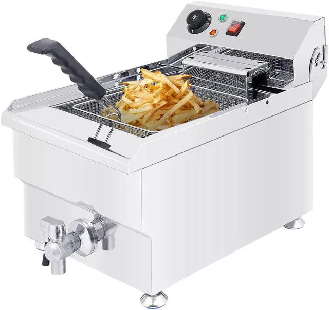 Main image of AP-400 Deep Fryer Commercial | 17 L | Electric Oil Fryer | Snack Machine with Removable Basket