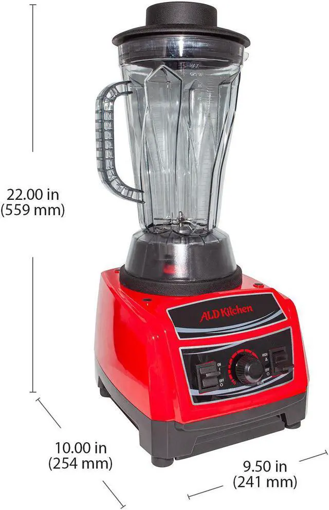 Alt view image 2 of 7 - A-BL968 Commercial Blender | 2L | Portable Blender for Smoothies & Cocktails | Stainless Steel Blade