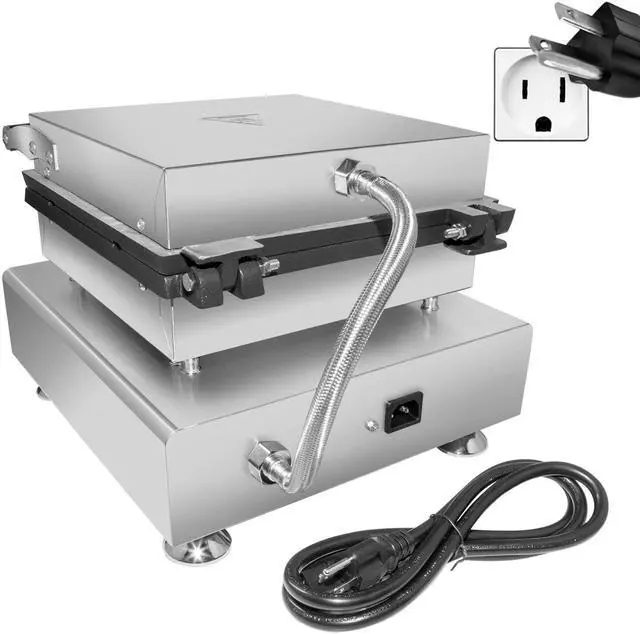 Alt view image 4 of 7 - ALDKitchen Heart Waffle Maker | Heart-Shaped Waffles on a Stick | 4 Pcs | 110V
