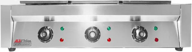 Alt view image 5 of 7 - A-T608 Takoyaki Grill with Three Plates | Electric Takoyaki Machine | 84 Pcs | Nonstick | Stainless Steel