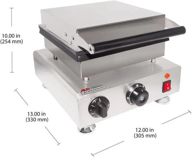 Alt view image 2 of 7 - AP-550 Poffertjes Maker | Electric Mini Dutch Pancake Maker | 25 PCS | Stainless Steel | Nonstick Coating