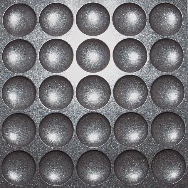 Alt view image 6 of 7 - AP-550 Poffertjes Maker | Electric Mini Dutch Pancake Maker | 25 PCS | Stainless Steel | Nonstick Coating