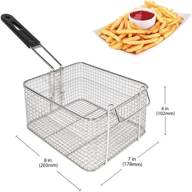 Alt view image 3 of 7 - AR-HEF81 Deep Fryer | 1-Basket Electric Fryer for Commercial Use | Stainless Steel | 6 L Capacity