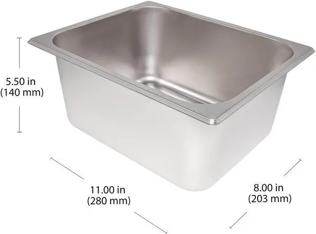 Alt view image 4 of 7 - AR-HEF81 Deep Fryer | 1-Basket Electric Fryer for Commercial Use | Stainless Steel | 6 L Capacity