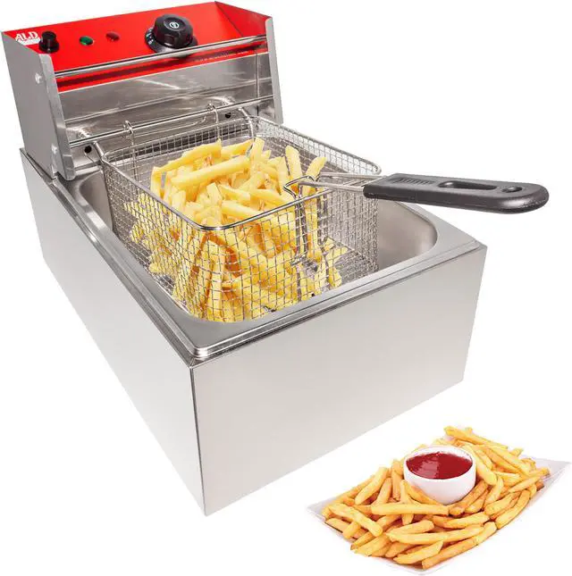 Main image of AR-HEF81 Deep Fryer | 1-Basket Electric Fryer for Commercial Use | Stainless Steel | 6 L Capacity