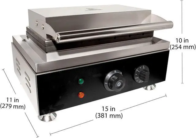 Alt view image 2 of 7 - GR-XCXX6 Corn Dog Commercial Machine | 6 Hotdog Waffles on Sticks